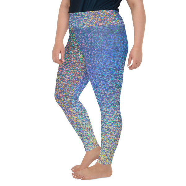 All-Over Print Plus Size Leggings