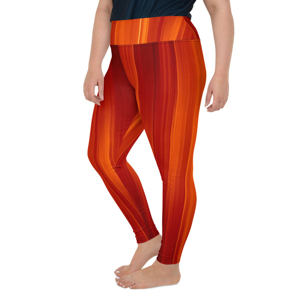 All-Over Print Plus Size Leggings