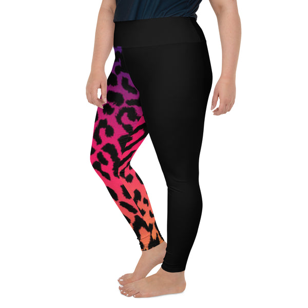 All-Over Print Plus Size Leggings