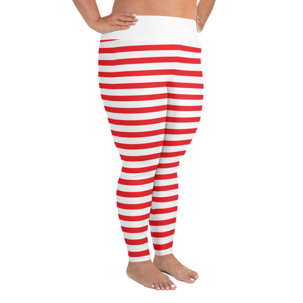 All-Over Print Plus Size Leggings