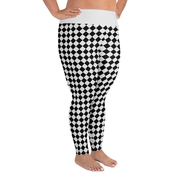 All-Over Print Plus Size Leggings