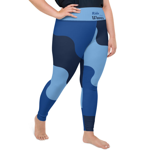 All-Over Print Plus Size Leggings