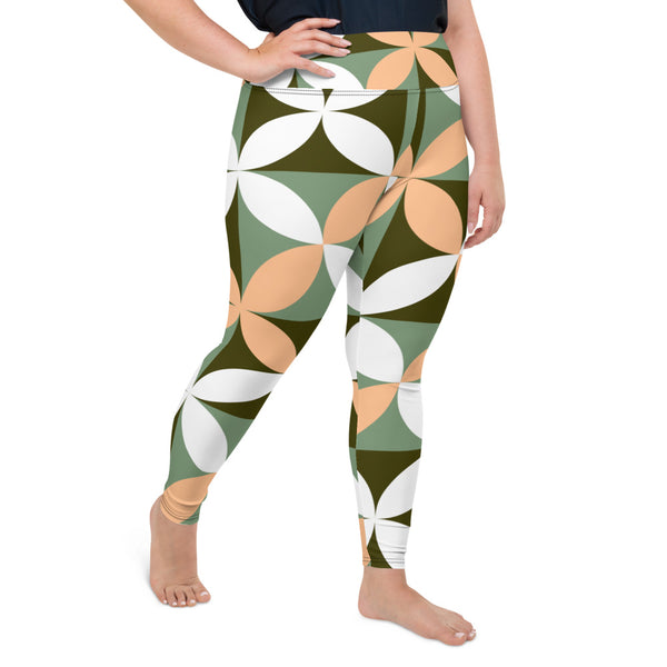 All-Over Print Plus Size Leggings