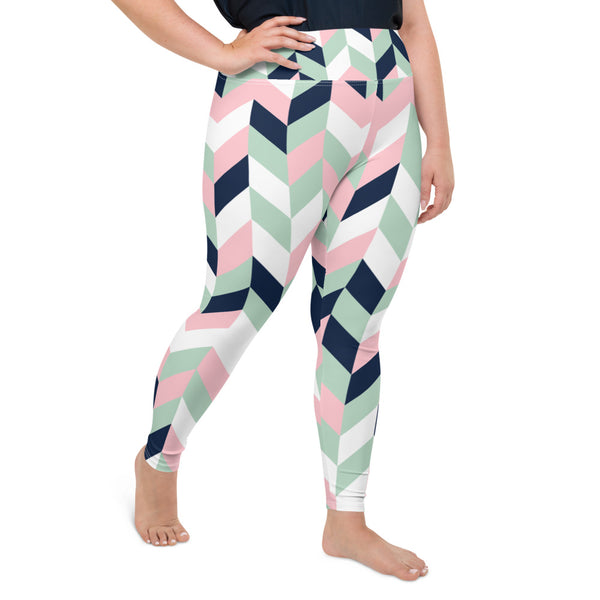 All-Over Print Plus Size Leggings