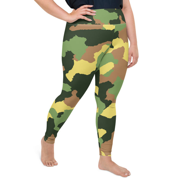 All-Over Print Plus Size Leggings