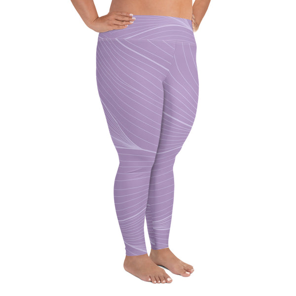 All-Over Print Plus Size Leggings