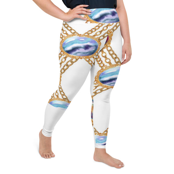 All-Over Print Plus Size Leggings