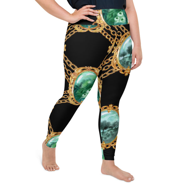 All-Over Print Plus Size Leggings