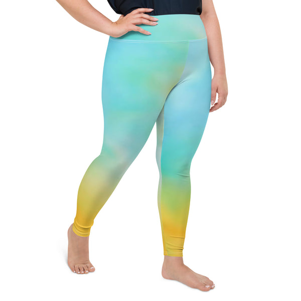 All-Over Print Plus Size Leggings