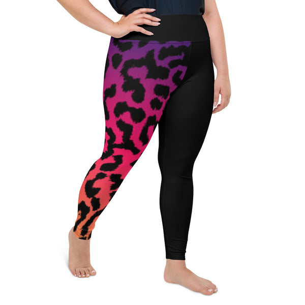 All-Over Print Plus Size Leggings