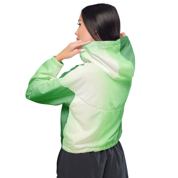 Women’s cropped windbreaker