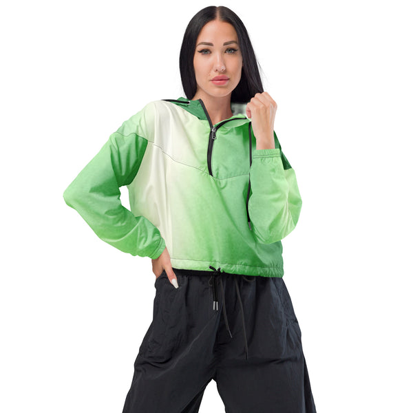 Women’s cropped windbreaker