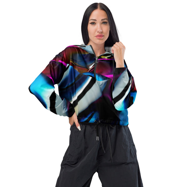 Women’s cropped windbreaker