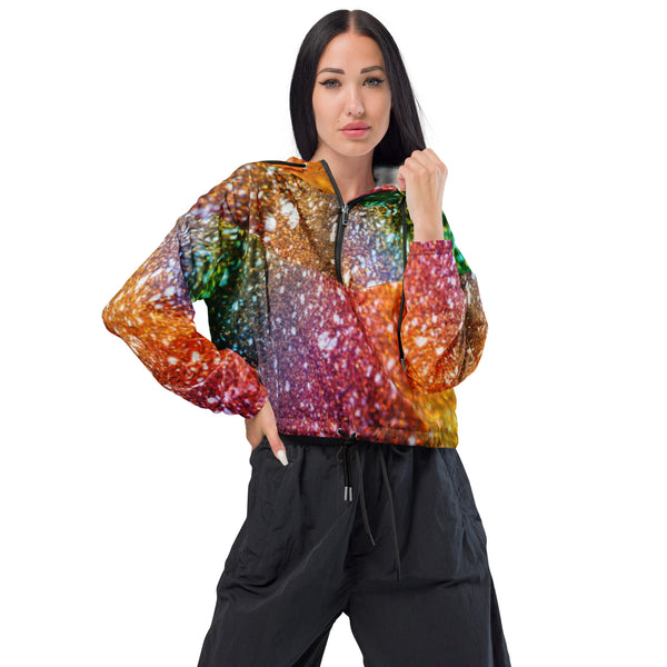 Women’s cropped windbreaker