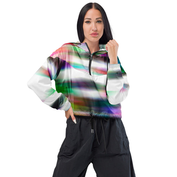 Women’s cropped windbreaker