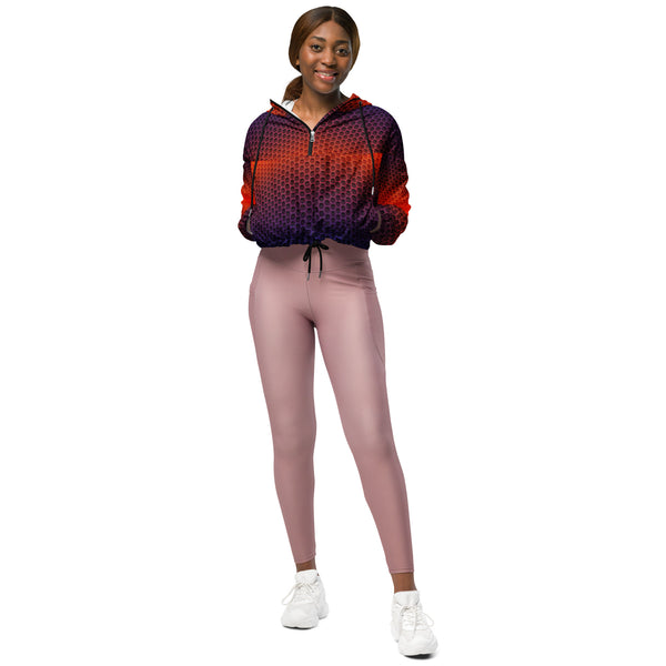 Women’s cropped windbreaker