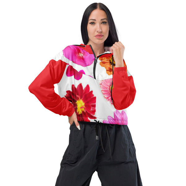 Women’s cropped windbreaker
