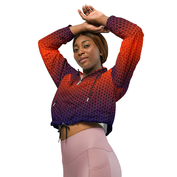 Women’s cropped windbreaker