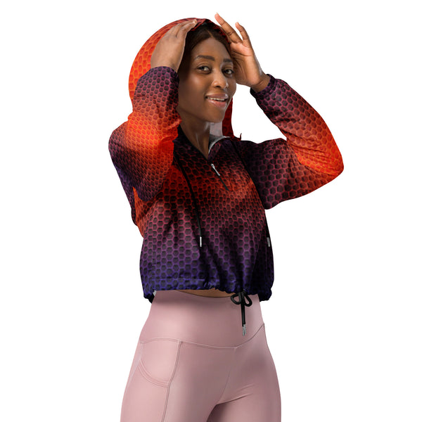 Women’s cropped windbreaker