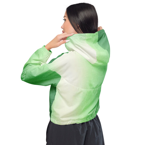 Women’s cropped windbreaker