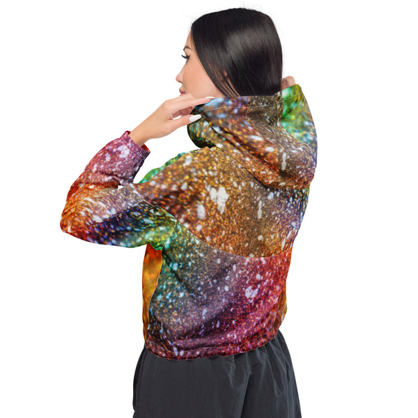 Women’s cropped windbreaker