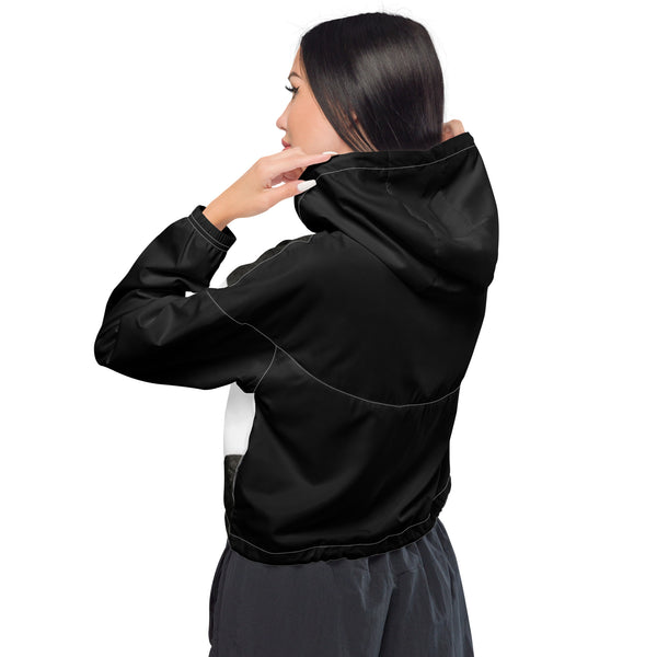 Women’s cropped windbreaker