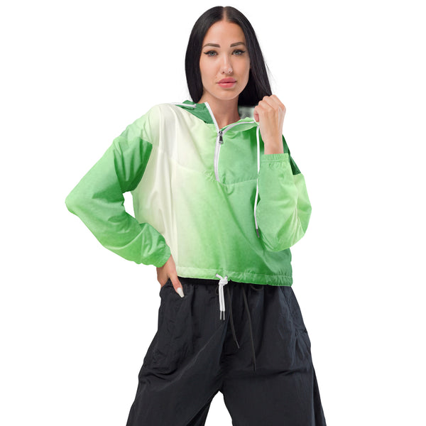 Women’s cropped windbreaker