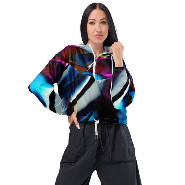 Women’s cropped windbreaker