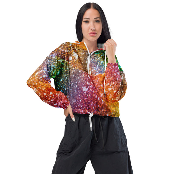Women’s cropped windbreaker