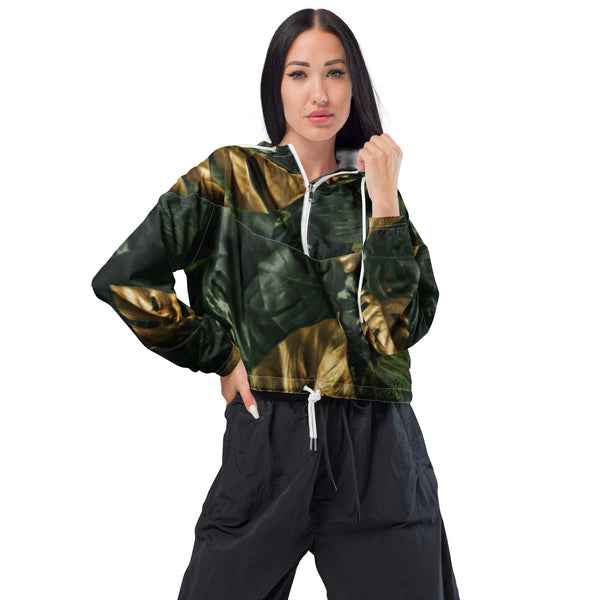 Women’s cropped windbreaker