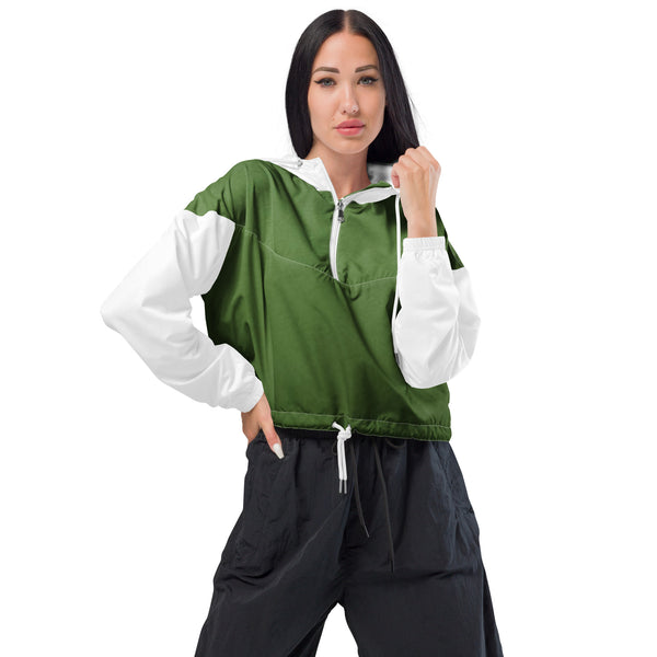 Women’s cropped windbreaker