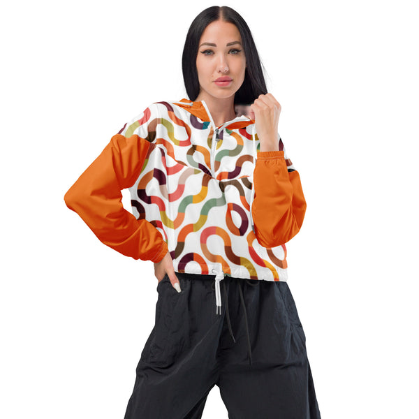 Women’s cropped windbreaker