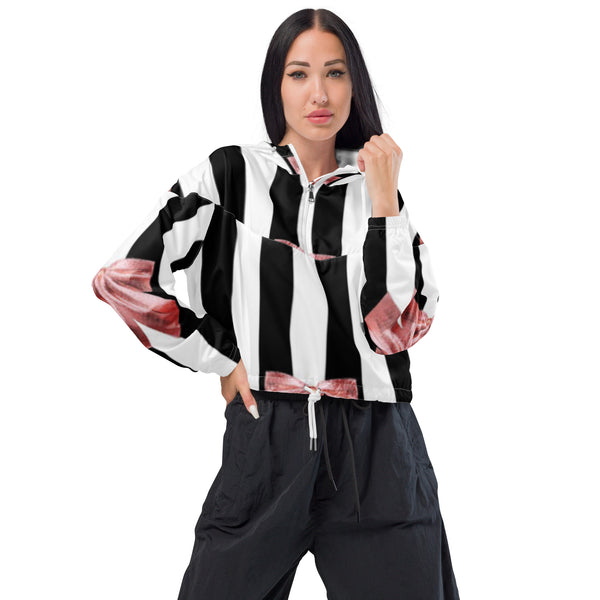 Women’s cropped windbreaker