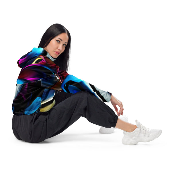 Women’s cropped windbreaker