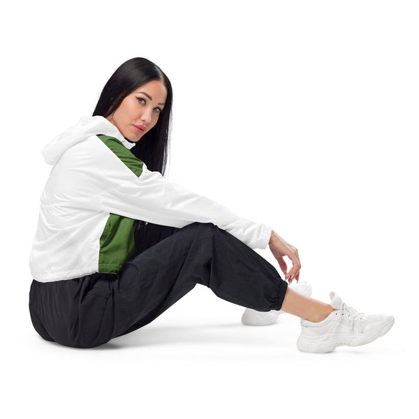 Women’s cropped windbreaker