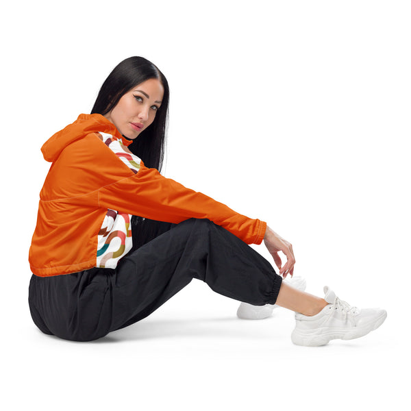 Women’s cropped windbreaker
