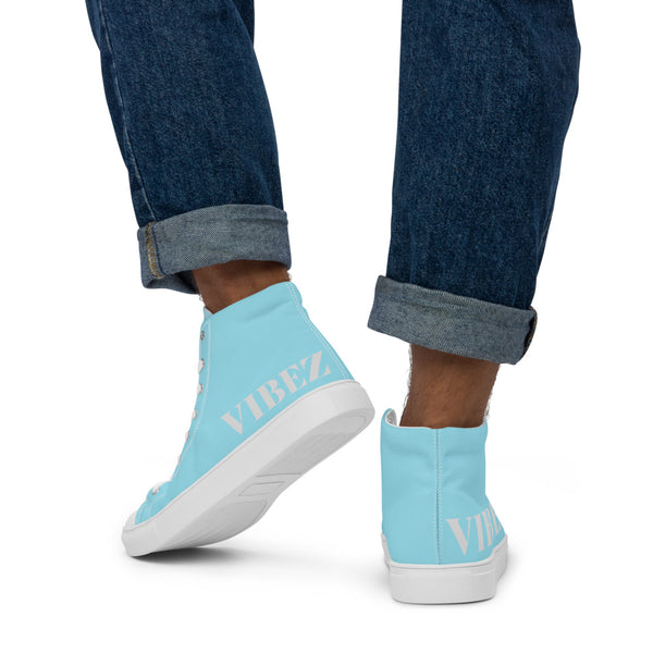 Men’s high top canvas shoes