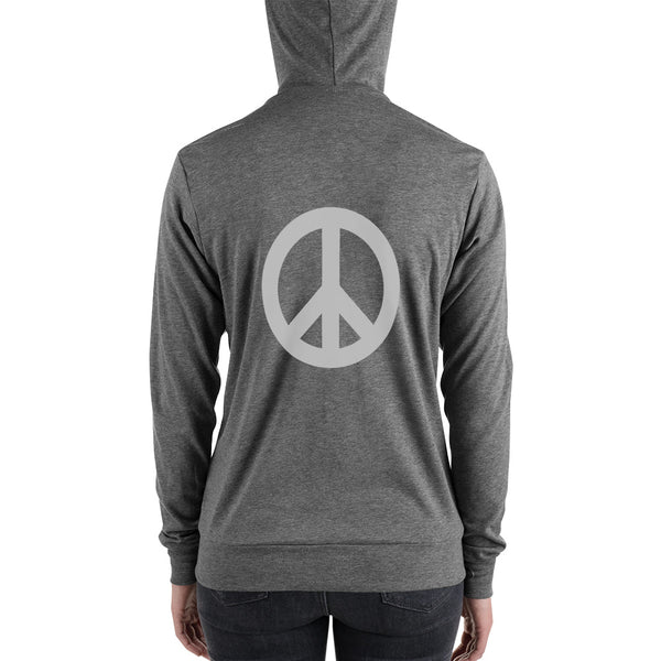 Unisex zip hoodie