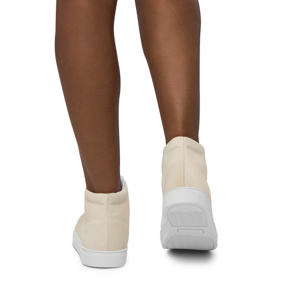 Women’s high top canvas shoes