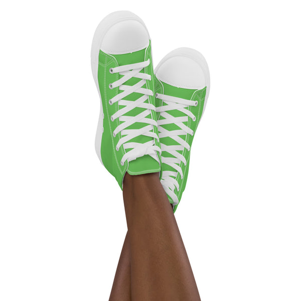 Women’s high top canvas shoes