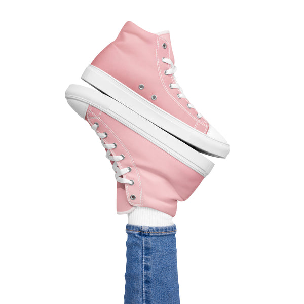 Women’s high top canvas shoes
