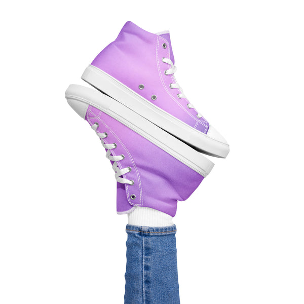 Women’s high top canvas shoes